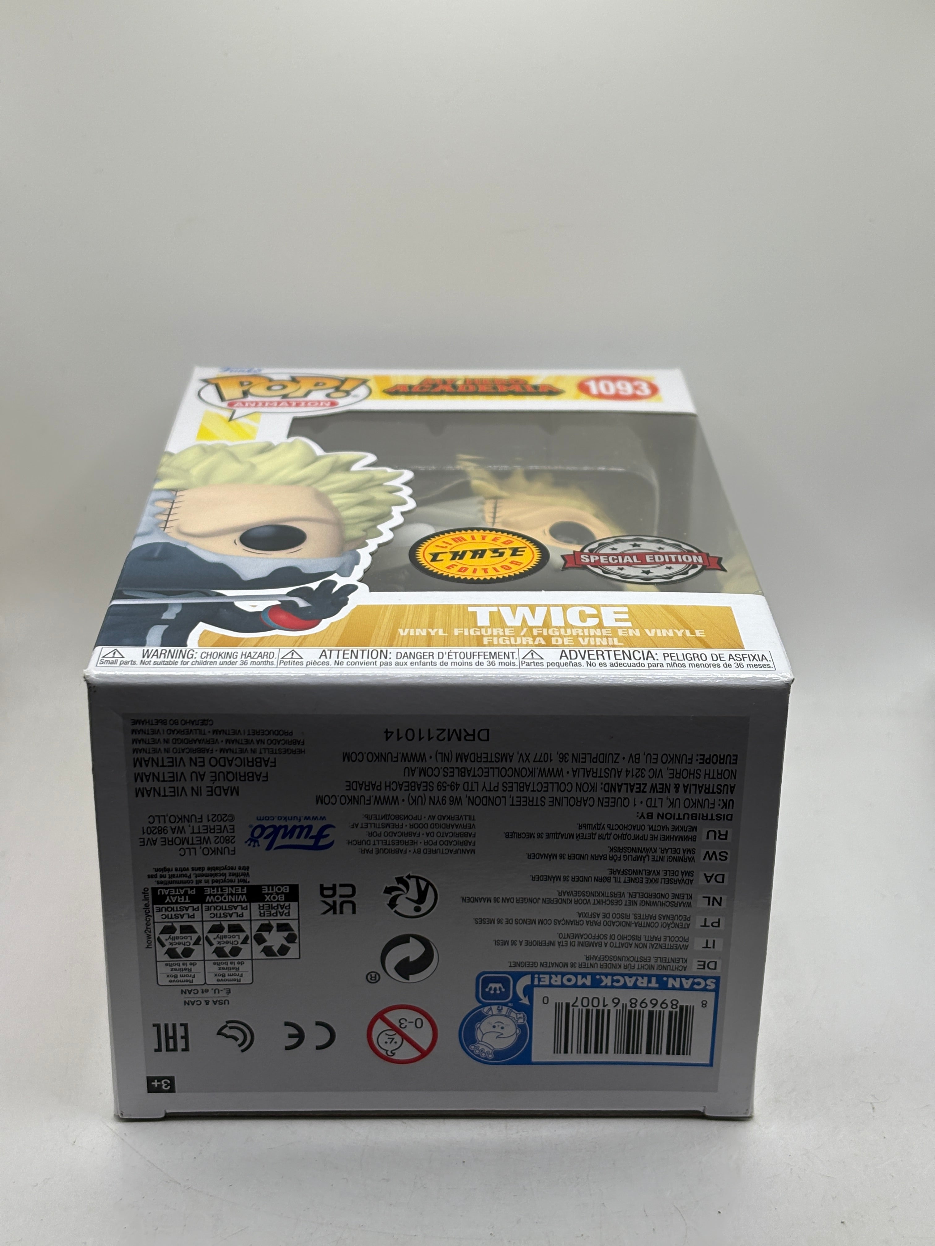 Funko POP! Animation My Hero Academia #1093 Twice Limited Chase FRENLY BRICKS - Open 7 Days